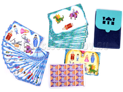 Карточная игра "Думай, играй, побеждай! Заколдованный замок"