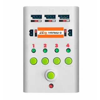 Контроллер прошитый (4 алгоритма с возможностью дистанц. управления) для набора РОБОТРЕК МАЛЫШ-2