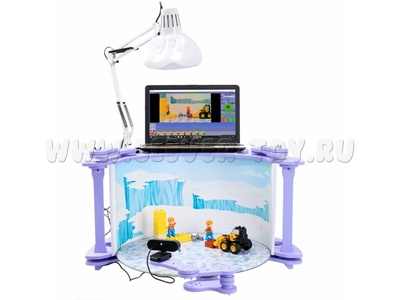 Сиреневая Мультстудия. Комплект Оптимальный (Full HD камера, автофокус)