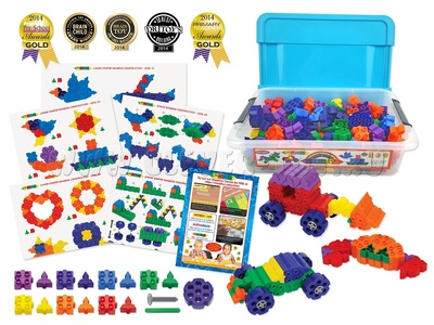 Конструктор Morphun Junior Starter Rainbow 185 Set "ПРОектирование Радуга", 185 деталей