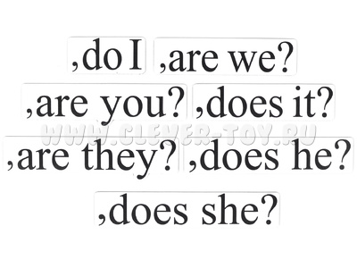 Набор магнитных карточек Taq questions (маленький размер)* остатки