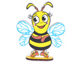 Персонаж средний "Пчелка Жужа" (на подставке, крепление на Коврограф) - остатки