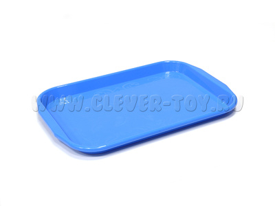 Поднос голубой (Монтессори материалы)