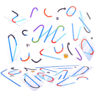 Магнитный конструктор строчных букв к "Чудо-прописи" (малый набор)